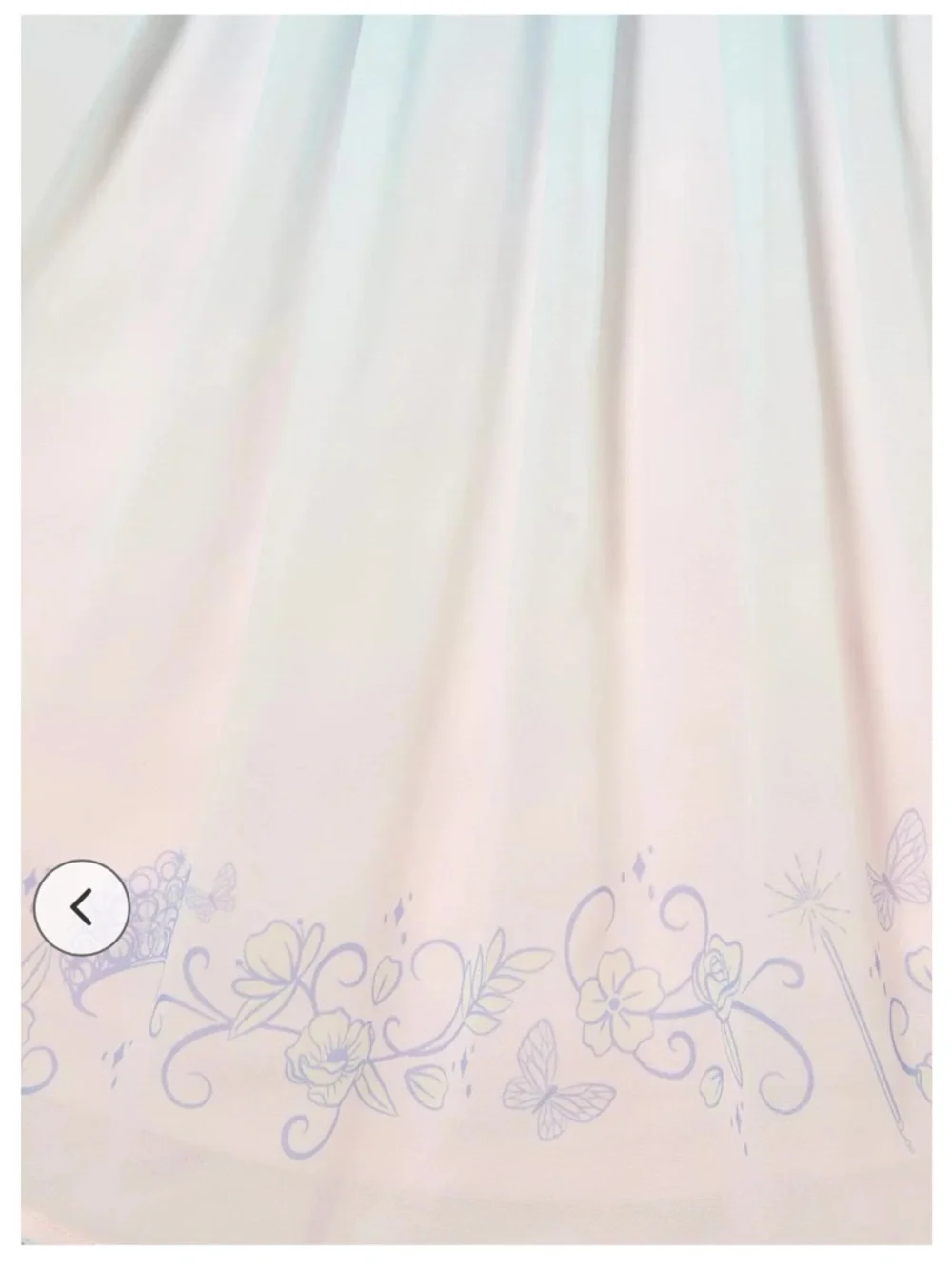 NWOT Wicked Glinda Blue Ombré Dress - BoxLunch Exclusive - Picture 6 of 15